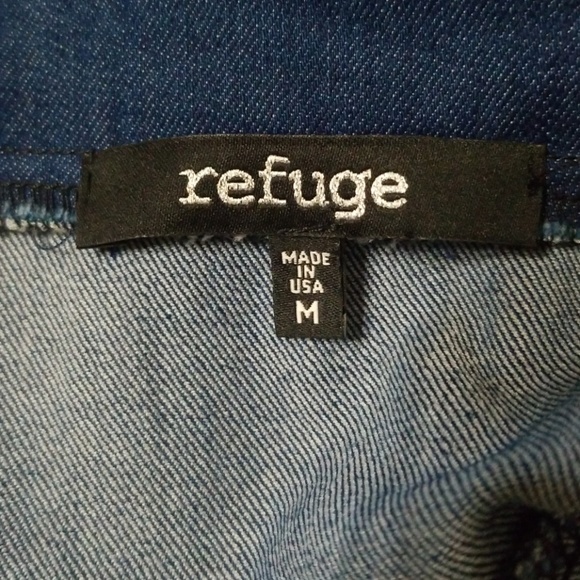 Cute VTG Dark Wash Jean Skirt - Picture 6 of 7